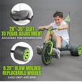 thumbnail image 5 of Drift Trike for Kids Ages 5+ with Adjustable Seat and 16" Front Wheel – Madd Gear, 5 of 11