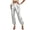 White#1, variant on LEBONYARD Womens Pants with Pockets,Women's Fashion Elegant High Waist Wide Leg Pants Trousers Flare Trousers Zipper Pants White XS