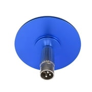 Suction Cup Adapter Universal 3 XLR Connector for Vac-U-Lock Machine Air Device Attachments Accessories Aluminum (Blue)