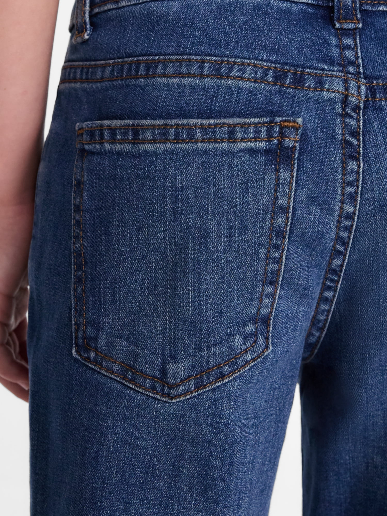 Wonder Nation Slim Denim Jeans, Sizes 4-18 & Husky