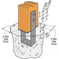 Simpson Strong Tie CB44 7-Gauge 4x4 Column Base 10-per Box - Walmart.com