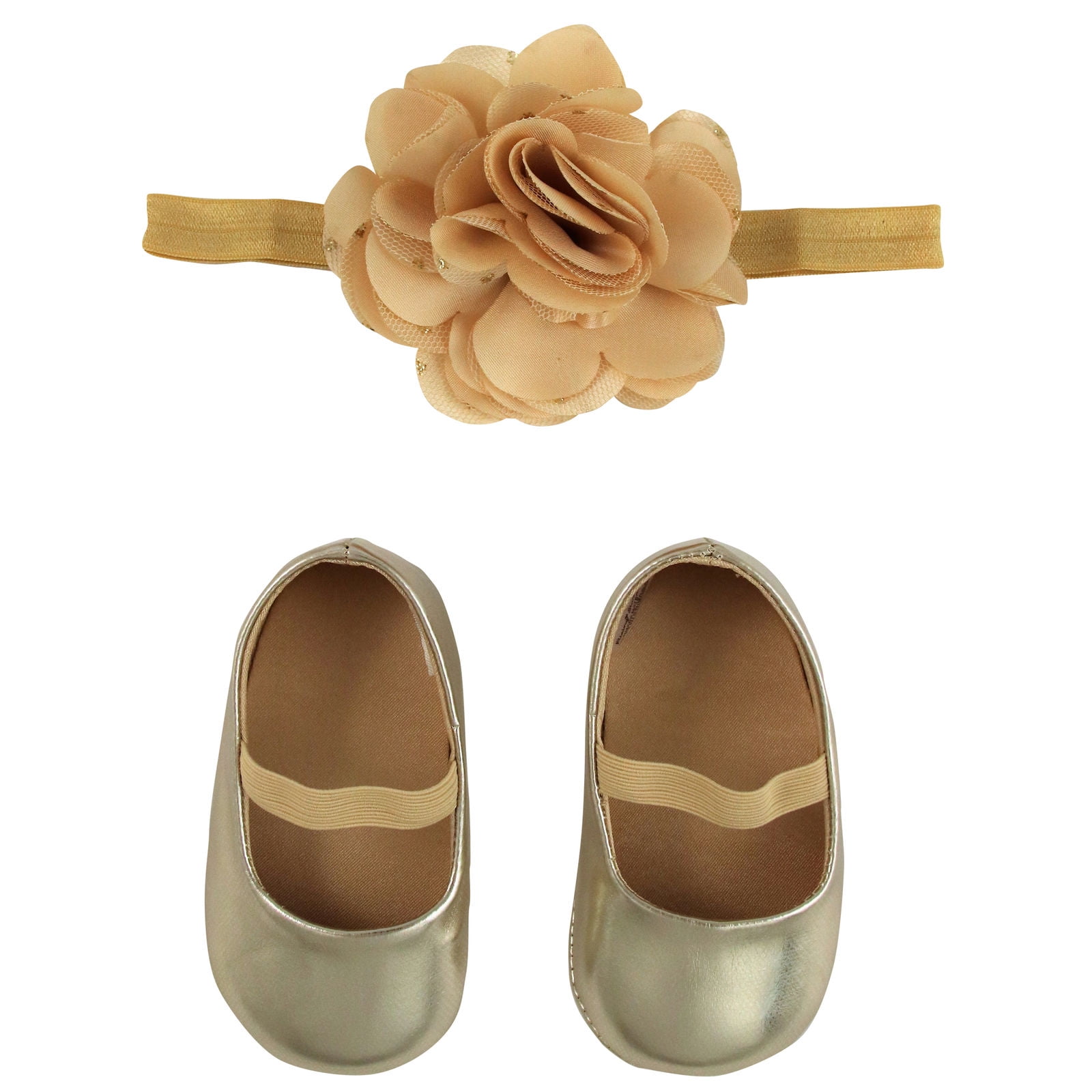 gold baby headband walmart