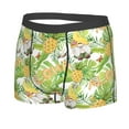 thumbnail image 5 of Goofa Gnome and Pineapple Printed Men's Boxer Briefs Underwear, Moisture-Wicking Underwear, Trunk,Soft and Breathable Cotton Underwear-Small, 5 of 9