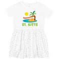 thumbnail image 3 of Inktastic I Love St. Kitts Girls Toddler Dress, 3 of 5