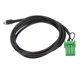 thumbnail image 5 of Adaptador De Cable Auxiliar De Radio, Fácil De Usar ABS Verde 12 Pines Hembra 3,5 Mm Jack Clear Sound CD Changer Cable Plug Para Reemplazo De Automóvil Para ACURA RDXTsx MDX Csx Anggrek Otros, 5 of 8