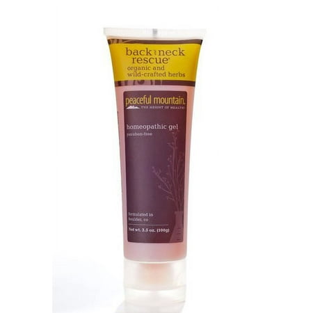 Peaceful Mountain Back & Neck Rescue Gel, 3.5 Oz