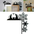 thumbnail image 2 of Metal Scene Door Topper Wrought Door Frame Door Corner Decoration, 2 of 6