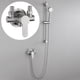 thumbnail image 4 of Stainless Steel Shower Faucet Hot And Cold Water Mixer Wall Mounted Metal Handle, 4 of 10