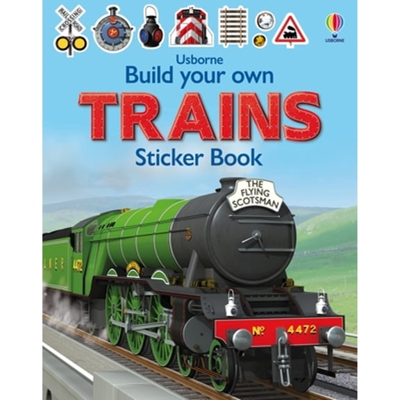 Pre-Owned Build Your Own Trains Sticker Book (Paperback) 1805070045 9781805070047