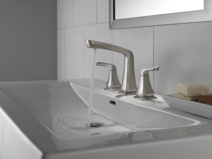 Delta 15630LF-BL Mandolin Single Hole Single Lever Vanity Bath Faucet Matte Black
