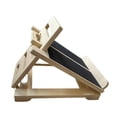 thumbnail image 2 of Tabla inclinada de madera para entrenamiento de pantorrillas, nivel ajustable, estirador de pantorrillas para tobillos, gimnasio en casa, equilibrio,, 2 of 7