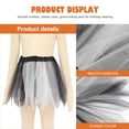 thumbnail image 5 of 1pc Ropa para niños para niños Black-White's Bubble's Skirt Baby Dancing Tulle Falda, 5 of 5