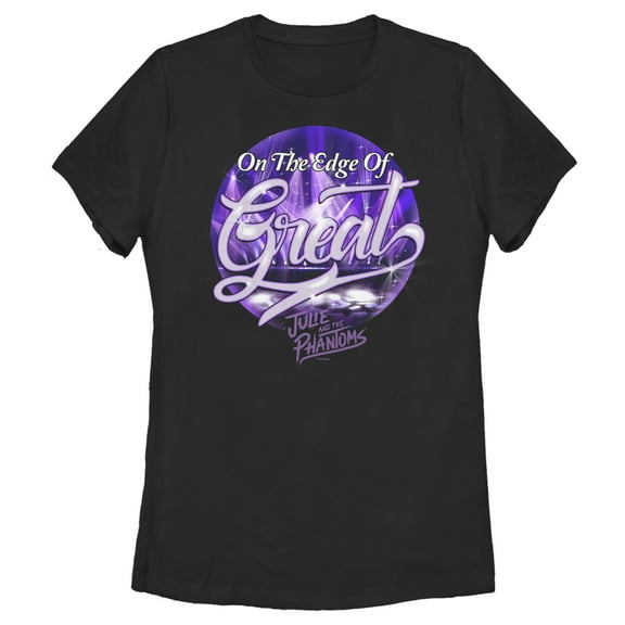 Women's Julie and the Phantoms Edge of Great Song  Graphic T-Shirt
