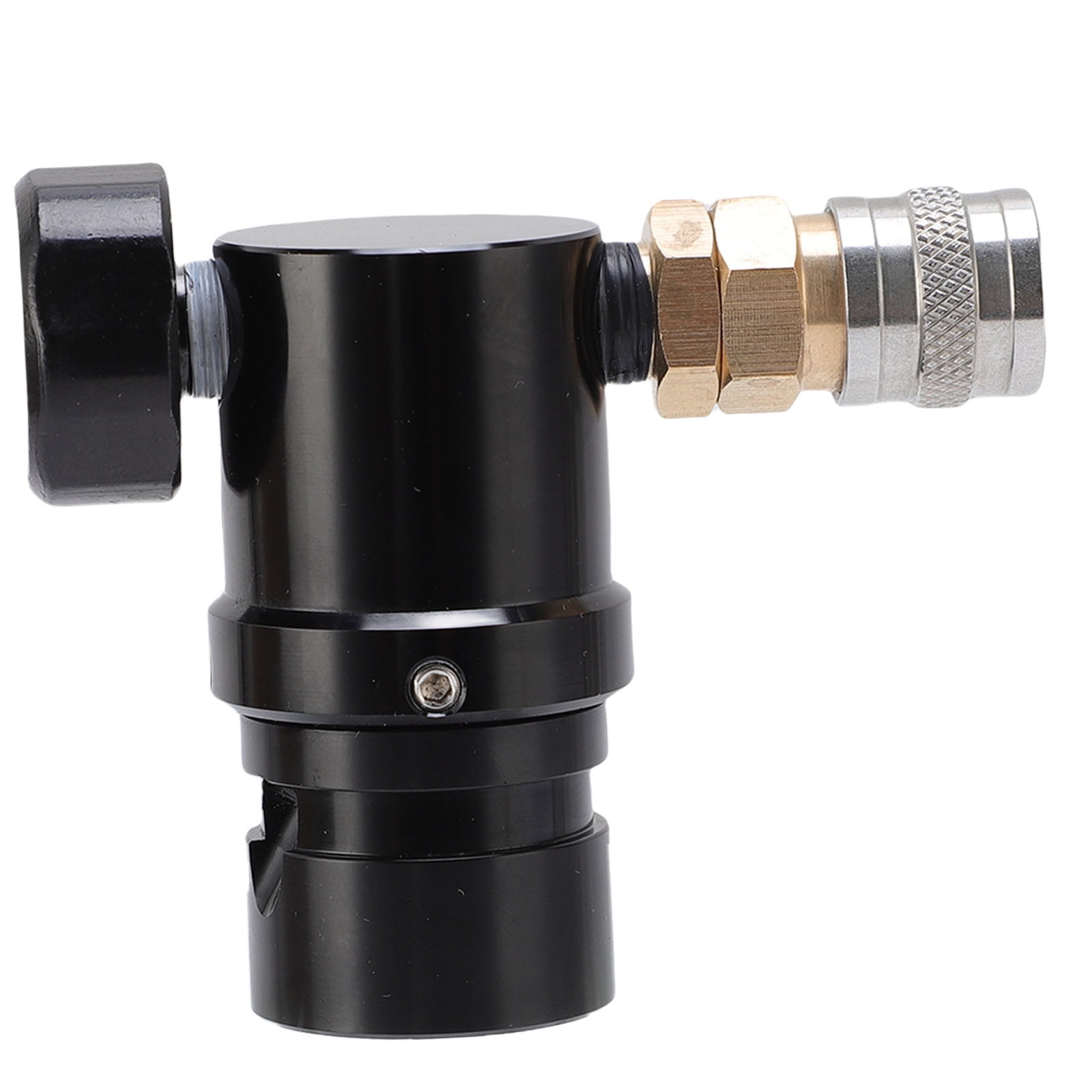 BIMZUC Mini CO2 Regulator Low Pressure Fast Refresh 20-200 PSI Adjustable Output G1/2-14 Thread