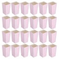 thumbnail image 6 of LOLIPPYY 40-Pack Striped Popcorn Buckets - Paper Containers for Movie Night, Carnival, Circus, French Fries, Candy, and Cookies, 6 of 7