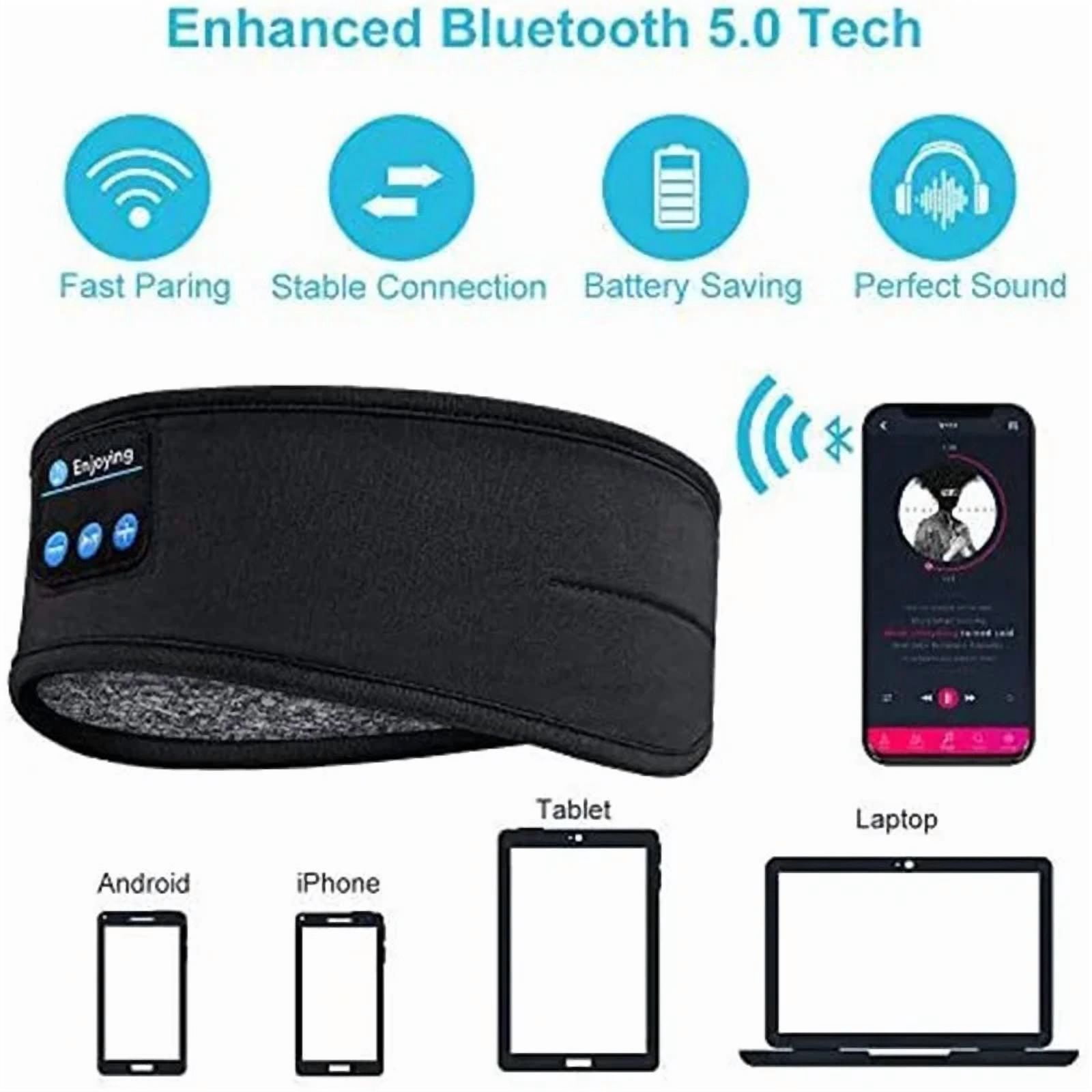 BUTTERFLY- Sleep Headphones Bluetooth Sleeping Headband Sports Wireless Earphones Eye Mask