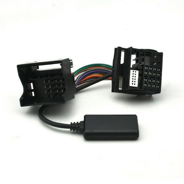 Car Bluetooth Module Bluetooth 5.0 Radio Audio Aux Cable 12 Pin Adapter For  Mercedes W169 W245 W203 W209 W164 Car Bluetooth Kits