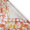 thumbnail image 3 of Ambesonne Orange Kitchen Curtains, Fantasy Watercolor Aloha, 55"x39", Yellow Coral White, 3 of 3
