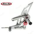 thumbnail image 6 of Arashi (Version 2.0) Rearsets for Aprilia RSV4 FACTORY APRC ABS 2013 - 2016 SBK SE / RSV4 2017 - 2021 / Tuono V4 1100 2017 - 2020 Motorcycle Accessories Adjustable Footrest Foot Pegs Gray, 6 of 6