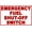 Warning Sign 1, variant on Emergency Notification Traffic Warning Sign - 8"x12" Metal Tin Caution Safety Security Sign for Indoor Outdoor Home Office Work
