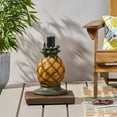 thumbnail image 2 of Pineapple Umbrella Base for Courtyard Garden Backyard Swimming Pool, No Assembly, Yellow, 2 of 9