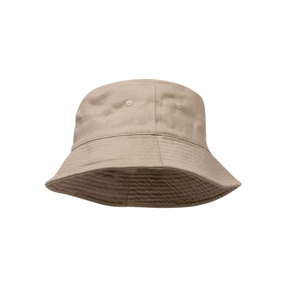 Youth Pigment Dyed Bucket Hat-Khaki