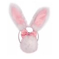 thumbnail image 1 of Conjunto disfraz Animal 3 uds diadema orejas de conejo cola de bola de felpa Rosa claro, 1 of 7