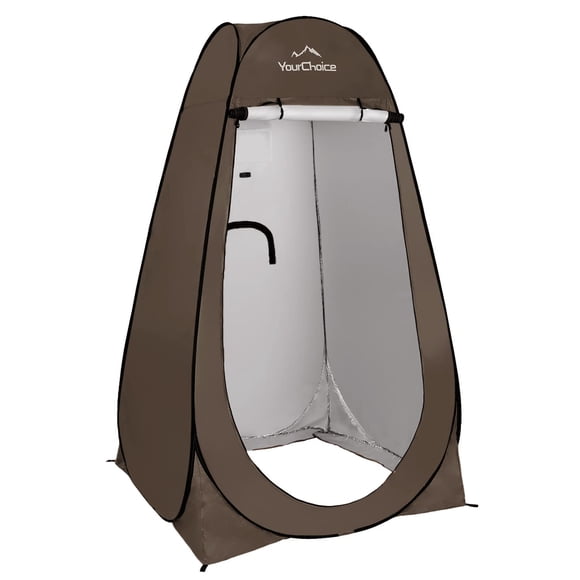 Carpa de ducha plegable Your Choice para privacidad, 190 x 190 x 190 cm