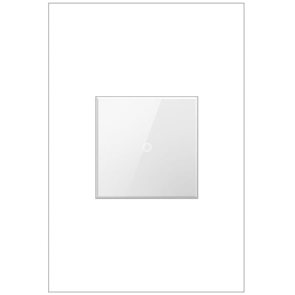 Legrand adorne Single Pole 3-Way Touch Switch in White Finish