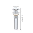 thumbnail image 2 of Suncoda Basin Sink, Basin Drainer Table Basin Allcopper Sanitary Ware Wholesale Spring Core Pushtype Pool Antiodor Wash Basin Drainer, 2 of 2