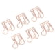 thumbnail image 1 of Clips de papel de metal 100 clips de papel de oro rosa multiusos para cuadernos para álbumes de recortes para la escuela ANGGREK Otros, 1 of 8