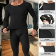 thumbnail image 2 of Anyfit Wear Men Long Johns Thermal Underwear Set Fleece Lined Base Layer Top and Bottom for Cold Weather, 2 of 7