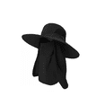 thumbnail image 1 of Sombrero De Pescador Verano Sombrero De Sol De Secado Rápido negro, 1 of 3