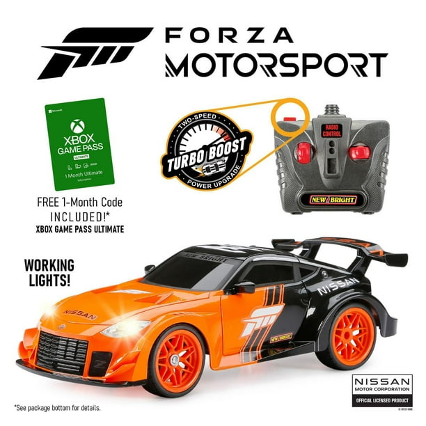 New Bright 1:16 Scale Forza Nissan Z Remote Control Sports Car