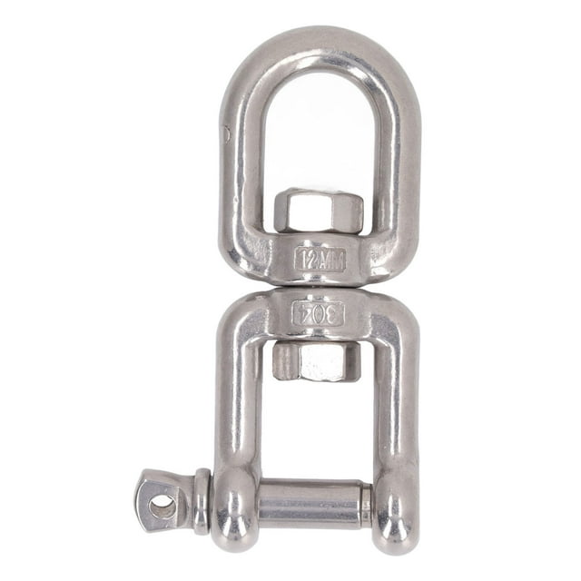 Conector de anillo de grillete, grillete de doble mandíbula Grillete de mandíbula profesional Grillete de doble mandíbula Rendimiento confiable