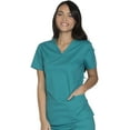 thumbnail image 3 of Cherokee Workwear Core Stretch Women's Scrubs Top V-Neck WW630, 3 of 6