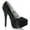 Blk Satin-Blk RS, variant on Teeze-06 Adult Shoes Black Iri - Size 9
