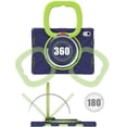 thumbnail image 2 of Case for iPad (A16) 11th/10th Gen 11/10.9 inch 2025/2022, 360 Degree Rotating Hand Grip Shockproof Cover with Shoulder Strap, NavyBlue Lime, 2 of 7