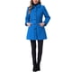 thumbnail image 2 of Abrigo largo clásico de invierno de una sola botonadura para mujer INSPIRE CHIC con bolsillos S azul, 2 of 6