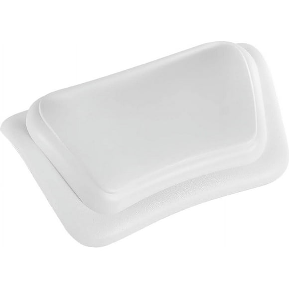 Bath Pillow, Bath Mat, Waterproof PU Bath Mat, Bath Pillow with Suction Cup, Ergonomic Spa Bath Pillow, Suitable for all types of bathtubs, jacuzzi, hot tub, spa home