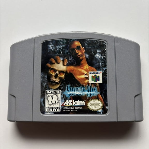 Shadow man - N64 Game Cartridge (US Version)