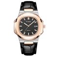 thumbnail image 1 of Reloj de hombre de acero inoxidable resistente al agua luminoso casual reloj de cuarzo para hombre, 1 of 6