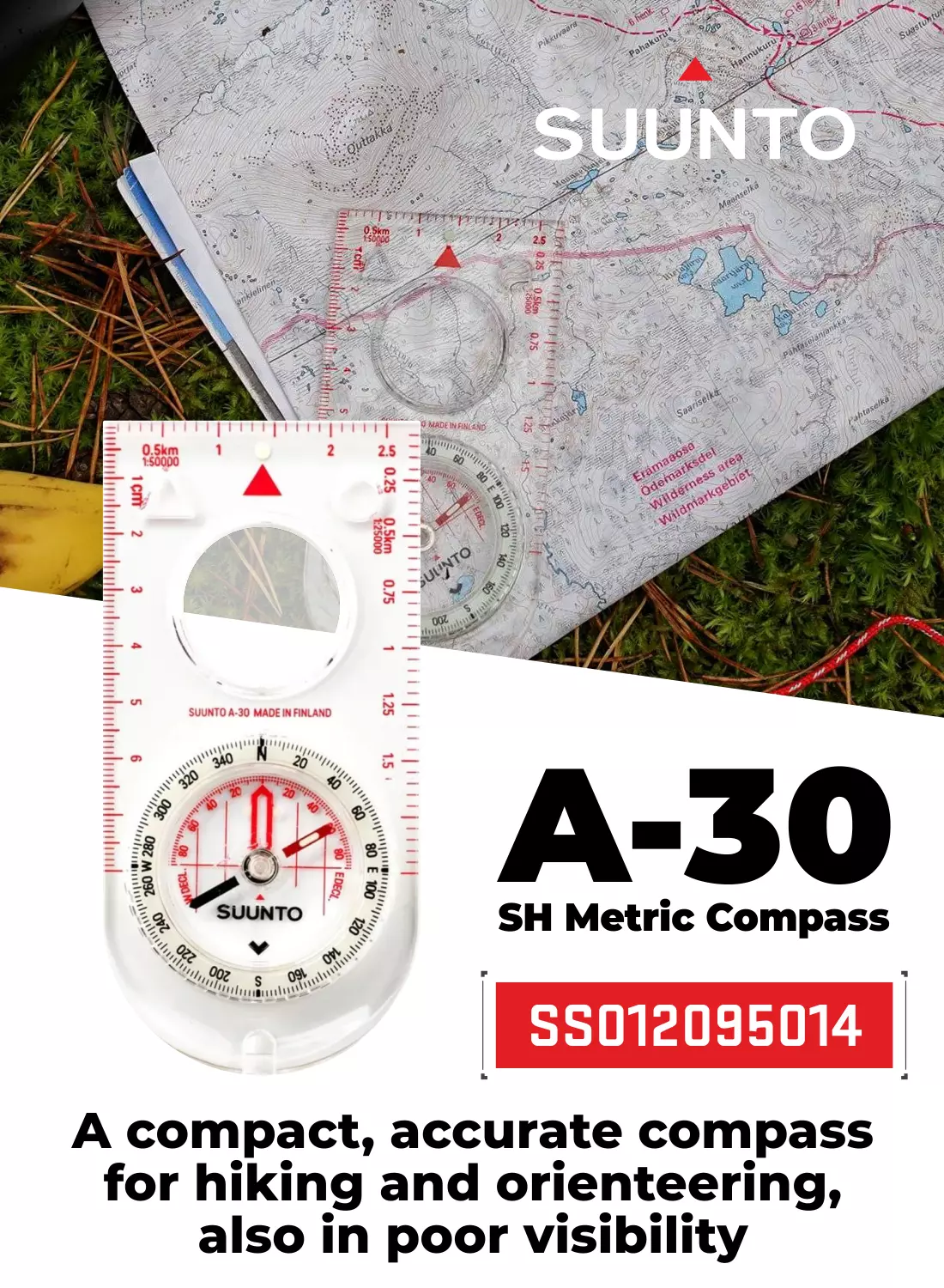 Suunto A-30 SH Metric Compass SS012095014