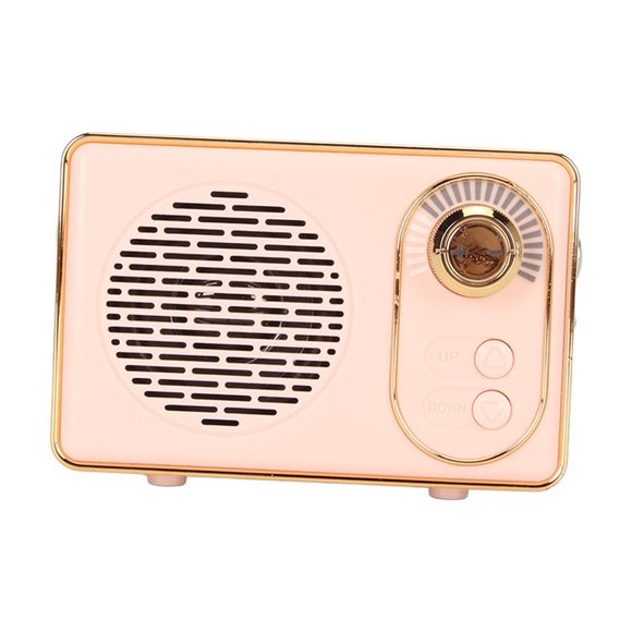 Altavoz Retro 5.0 Mini Reproductor De Mp3 Recargable USB Vintage Con Aux Para De Fiesta De Camping, Color Elegante Y Diseño Portátil Para Amantes De La Música