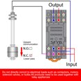 thumbnail image 3 of Interrupteur Flottant Capteur de Niveau d'Eau en Acier Inoxydable 110V ES10010, 3 of 5
