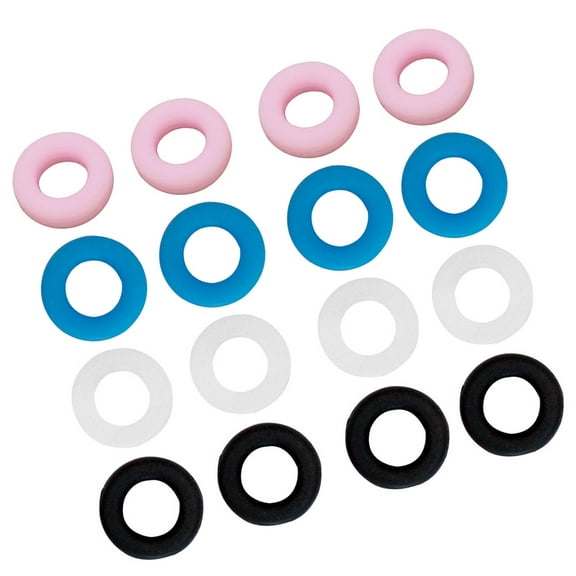 WORGEOUS 16 Pairs Lanyard Accessories Circular Glasses Eyeglass Ear Cushions Temple