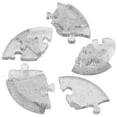 thumbnail image 3 of Bloques de cristal 3D translúcidos DIY bloques de rompecabezas juguete en forma de Saturno gris YUNYI BRAND  Deportes, 3 of 8