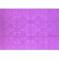 thumbnail image 1 of Ahgly Company Indoor Rectangle Oriental Purple Traditional Area Rugs, 2' x 5', 1 of 4