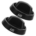thumbnail image 2 of KAKOWELY range replacement knobs 2pcs Universal Stove Knobs Replacements Gas Range Knobs Control Knob For Gas Stove Oven Knobs Replacements Plastic Knobs For Cooktop Burner, 2 of 5