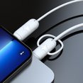 thumbnail image 1 of Funda de cable de mordida de cable de línea de protector de cargador USB de silicona para iPhone Android Tipo-C Hugtrwg Para estrenar, 1 of 9